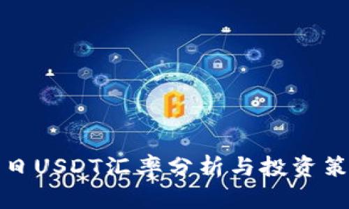今日USDT汇率分析与投资策略