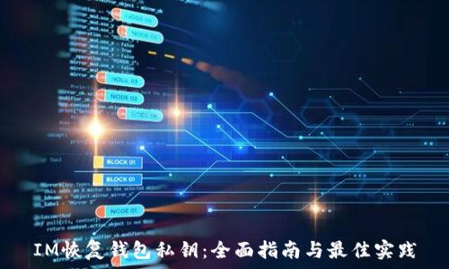   
IM恢复钱包私钥：全面指南与最佳实践