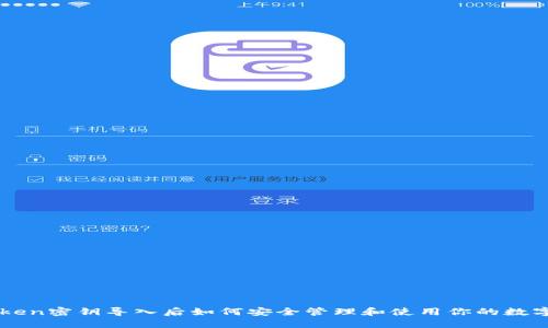 imToken密钥导入后如何安全管理和使用你的数字资产